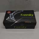 Treesky Non Slip Work Shoes for Women - Ultra Lightweight Slip Resistant Sneakers for Nursing, Food Service & Kitchen, Ideal for Wet Environments, Walking & Standing All Day (8, Black)