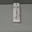 Oral-B Clic Toothbrush, Chrome White, with 1 Bonus Replacement Brush Head and Magnetic Toothbrush Holder
