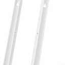 Refrigerator Meat Pan Hangers Meat Drawer Rail Side (Left & Right) Compatible with Frigidaire White-Westinghouse Kenmore Refrigerators Replace#: 240365401 & 240356501