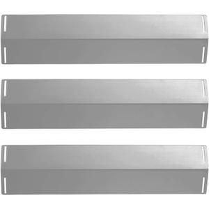 SUONA 16 1/2 Inch BBQ Burner Covers Heat Tent for Charbroil 463714514, 463724514, 463211514, 463211512, BBQ Grillware Parts GGPL-2100, GGPL2100, Smoke Hollow PS9500, Uniflame Grill Heat Plates Shield
