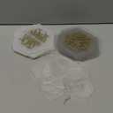 80 Pcs Clear Acrylic Place Cards for Wedding 3.15 x 2.76 Inch Hexagon Blank Acrylic Tiles Seating Card DIY Name Plate for Wedding Table Setting Dinner Party