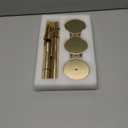 Set of 12 French Gold Taper Candle Holders Bulk Candlestick Holders, Decor Candle Stick Candle Holder for Table or Mantel Centerpiece, Wedding, Dinning, Party Home Decor