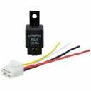 12V Starter Relay 056700-6690 35800-75070 with Pigtail Connector Harness Compatible with Kubota B21 L2900DT L3010DT L4200DT L4310DT L4310F L4610DT M4030 M4030DT M4030SU M4700DT M5030 M5700DTN