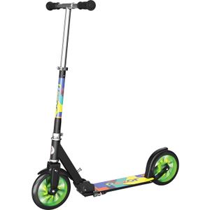 Razor A5 Lux Kick Scooter for Kids Ages 8+ - 8" Urethane Wheels, Anodized Finish Featuring Bold Colors and Graphics, For Riders up to 220 lbs