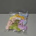 Thyle 6 Pcs Easter Plush Bunny Stuffed Animal Bulk 7.8 Inch Fluffy Multicolored Rabbit Decorations Cute Easter Basket Stuffers for Adults Spring Home Wedding Birthday Party Favors