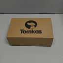 Tomkas Small Dog Sling Carrier - Adjustable Strap & Zip Pocket - Suitable for Puppies (Black)