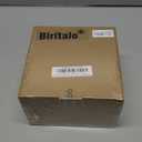 BIRITALO LED Porch Lights Wall Mount 12W 6500K Double-Layer Cover Exterior LED Wall Light Matte Aluminum IP65 Waterproof for Yard Garage Stairway House