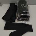 Copper Compression Socks 15-20 mmHg for Men & Women 8 Pairs  Circulation Support for Nurses, Travel, Running, Hiking, Soccer (Small-Medium, A00- Black)