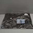 Placemats Set of 12 - Easy Clean Woven Vinyl Placemats for Dining Table, Indoor/Outdoor Place Mats, Washable PVC Table MatsBlack/Brown