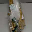 6 ft Arch Backdrop Stand, Wedding Arch Frame, Stable Metal Background Stand with Square Base Ground Nails, for Birthday Party Baby Shower Garland Decoration, Gold