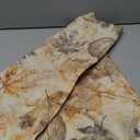 Horaldaily Fall Tablecloth 60×60 Inch Round, Autumn Harvest Maple Leaves Pumpkin Washable Seasonal Table Cover for Party Picnic Dinner Decor