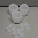 DIIOOMIEEU Silicone Candle Cup Molds Silicone Storage Box Moulds Resin Casting Molds for Hand-Making Lover