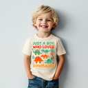 Dinos Toddler Boys Shirt, Ask me About My Dinosaurs Rawr Roar Baby Boys Toddler Girls Tee, 2-6T (Loves)