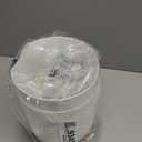 QCQHDU 8-inch Plant Pot, 2 Pack Planters for Indoor Plants with Drainage Holes & Saucer, Outdoor Flower Pots Home Garden Modern Decor (White)