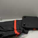 ZOBER 600D Oxford Fabric Large Rolling Christmas Tree Storage Bag - Fits 9 Ft Artificial Trees - Waterproof Christmas Tree Bag For Storage Box For Xmas, Durable Handles and Wheels - Card Slot - Black