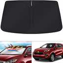 KUST Windshield Sun Shade for 2016-2020 Kia Sorento Accessories, Custom Fit Car Front Sunshade Window Sun Visor Protector Foldable Blocks UV Rays Keep Your Car Cooler