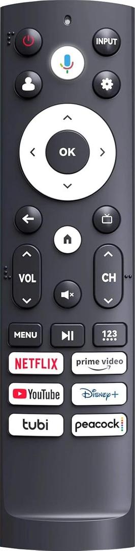 Replacement Remote for Hisense TV, for Hisense Remote Google Series with Voice Command
