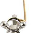 Kingston Brass KTBXS6 Buckingham Side Mount Toilet Tank Lever, Polished Nickel (9-3/8 inch flush arm length)