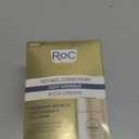 RoC Deep Wrinkle Rich Cream, Fragrance Free, Daily Anti-Aging Firming Cream For Persistent Dryness & Younger-Looking Skin For Women & Men, With Line Smoothing Eye Cream Packette, 1.7oz