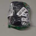 Merry Merry Christmas Santa Claus Leopard Print Women's Black T-Shirt Funny Holiday Sweater Xmas Gift Top For Women, Size: M