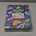 Dan&Darci Kids Rock Painting Kit - Glow in The Dark - Christmas Gifts Arts & Crafts for Boys and Girls Ages 6-12 - Craft Activities Kits - Creative Art Toys for 6, 7, 8, 9, 10, 11 & 12 Year Old Kid