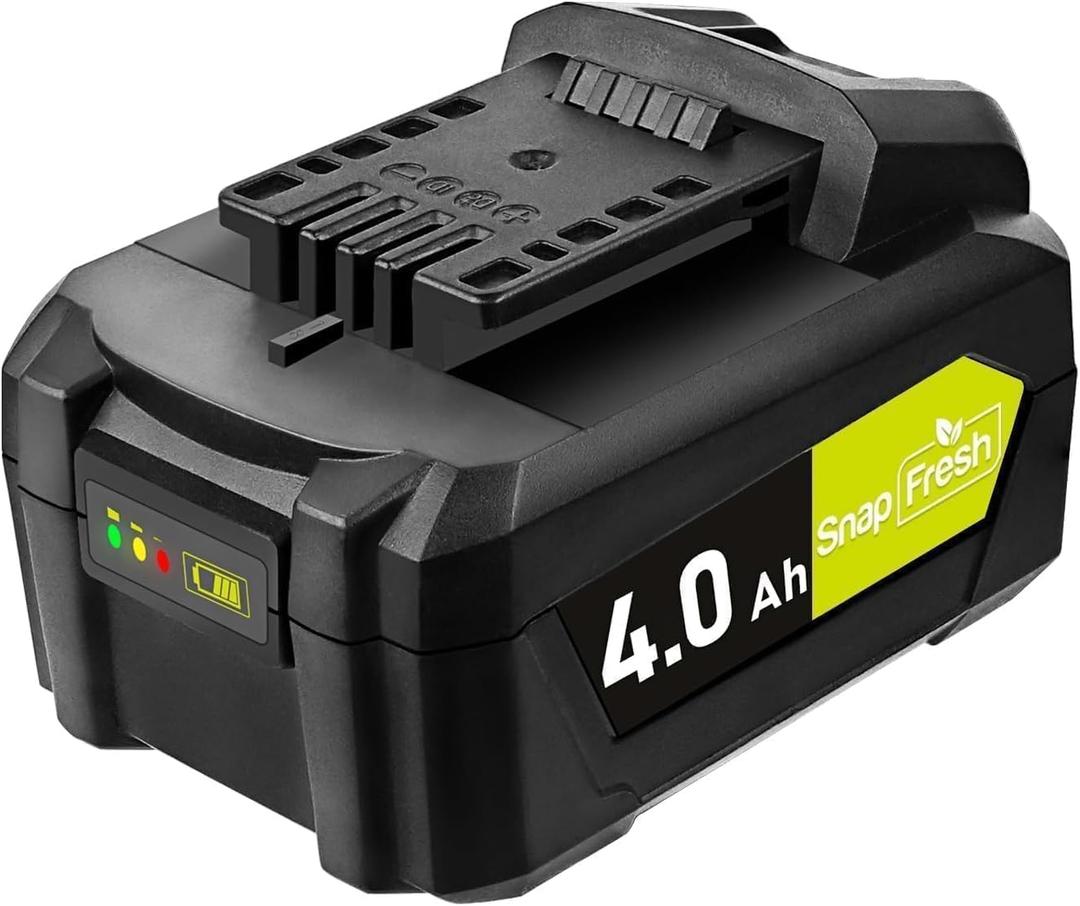 SnapFresh 20V 4.0Ah Li-ion Battery, (Not Compatible with Other Brands), Lithium-Ion Battery Support Fast Charging(BBT-DC40A)