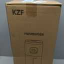 KZF Humidifiers for Bedroom, 15L Large Room Humidifier, 2000 Sq.ft Coverage, 72Hrs Runtime, Top Fill, 26dB Quiet, 3 Mist Levels & Diffuser, Auto Shut-Off, Ready for Baby Nursery Home and Plants