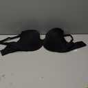 MELENECA Women's Full Coverage Underwire Support Plus Size Breastfeeding Nursing Bra (34G, Black-convert)