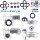 VS50614R for Honda CR-V 2.4 Valve Cover Gasket&Gasket Maker 3oz Accord Civic Element Crosstour Acura CSX ILX RDX RSX TSX 2.0 2.3 2.4L 2002 2003 2004 2005 2006 2007 2008 2009-2013 12341-R40-A00 ES73071