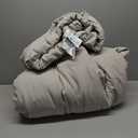 Bedsure King Size Comforter Set - Taupe Soft Bedding for All Seasons, Cationic Dyed Bed Set, 1 Pieces, 1 King Size Comforter (104"x96") 