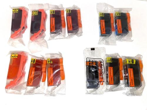 Remanufactured Replacement Canon Ink Cartridges for Select Printers/Faxes (Pack of 3)