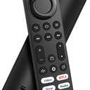 Replacement Voice Remote Control for All Fir-Series, TV Cube(1st/2nd/3rd Gen)/Stick, Fit for Stick 4K Max/4K (1st/2nd Gen), Stick (2nd/3rd Gen)/Lite/HD, for All TCL-Insignia-Toshiba-Pioneer Series
