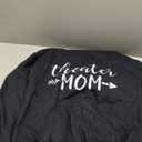 Theater Mom & Arrow in White Text Gift ACN065b Pullover Hoodie, Size: Small