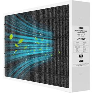 1 Pack X6672 16x25x5 MERV 16 Filter Compatible with Lennox X6672 and Lennox HCC16-28 Healthy Climate Carbon Clean MERV 16 Home Furnace Filter for HVAC System, Part Number HCF16-16, HCF16-10