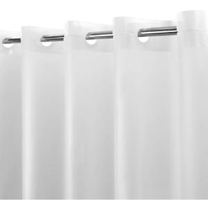 No Hook PEVA Shower Curtain or Liner - 8G Heavy Duty Frosted Bathroom Shower Curtain No Hooks Required, Waterproof Plastic & PVC Free, Standard Size 71 x 74, Frost