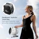 Shark FlexBreeze HydroGo Fan & Travel Bag  Ultra-powerful portable fan with indoor + outdoor evaporative mist. Corded & cordless, long lasting battery runtime, White, FA053BRN