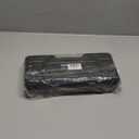 10 Ton Hydraulic Battery Cable Crimper  Single-Hand Return, 9 Hex Dies for 12-2/0 AWG, 180 Rotating Head, Pro Terminal Tool for Car/RV/Marine Power