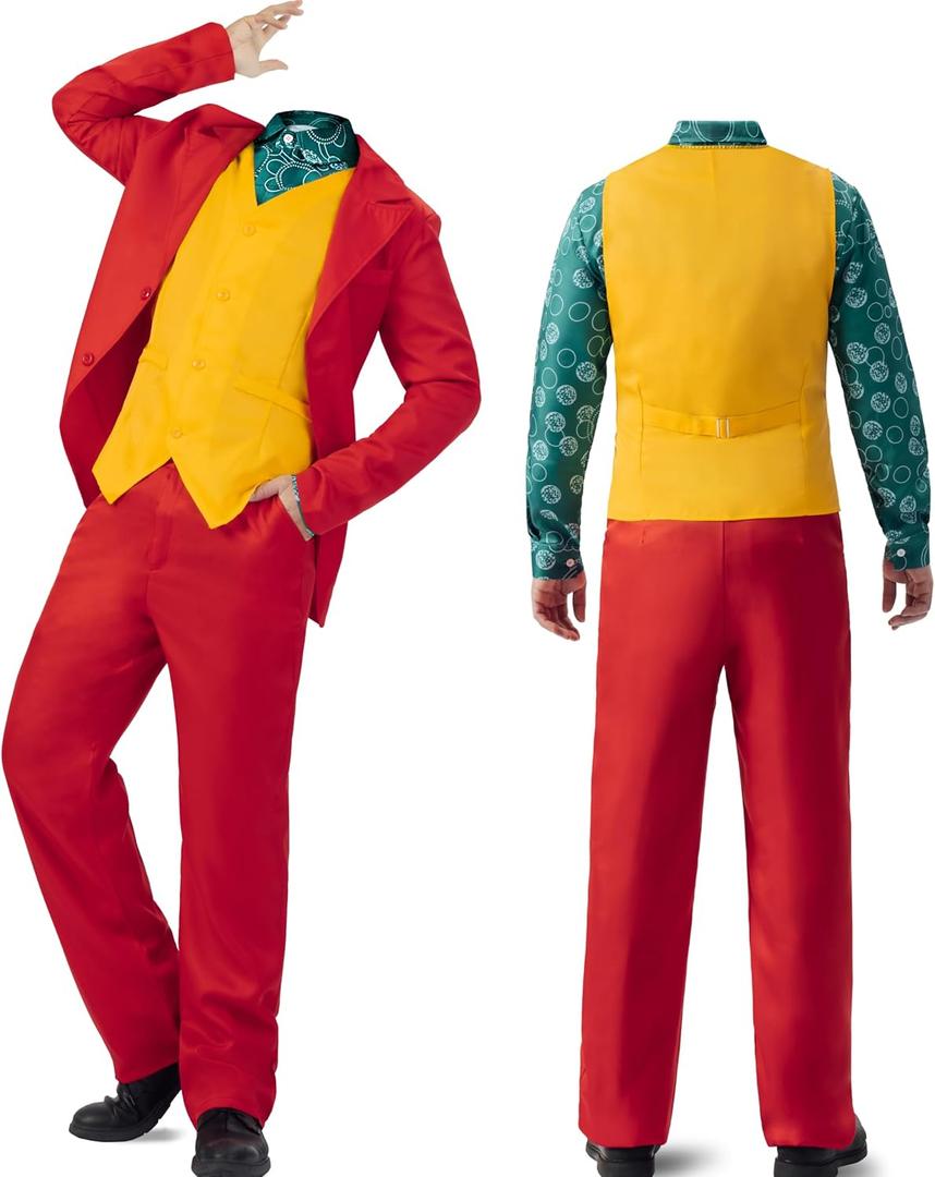 Medtecs Red Clown Suits 2024 | Halloween