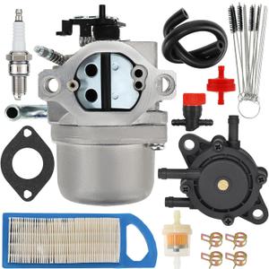 590399 796077 Carburetor Compatible with Briggs & Stratton 21A807 21A877 21A902 21A907 21A977 Series Engines Carb with Fuel Line Mounting Gasket Kit