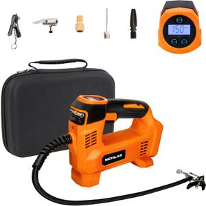 Tire Inflator for DEWALT 20V MAX Battery, Portable Air Compressor Auto Tire Pump with Digital Pressure Gauge 120PSI for Car, Truck, Bikes, Ball (Tool Only, NO Battery)