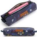 Mr. Pen- Cute Pencil Case Pouch, Navy Blue Color, Multipurpose Canvas Bible Pencil Pouch