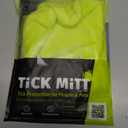 TiCK MiTT Yellow Tick Removal Glove for Humans & Pets - Safely Remove Ticks Effortlessly, Chemical-Free, Durable, Portable Tick Management Tool for Outdoor Adventures & Everyday Use, One Size