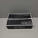 GOSO Medium Black Lamp Shade -for Table Lamps Floor Lamps-13 * 13 * 10 inch (Spider) Barrel Lampshades Replacement-Rustic DIY Modern Shade for Night Stand Lights for Bedroom Required Assembly (Black - Natural Faux Silk)