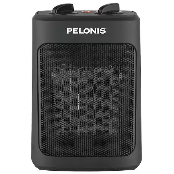 Pelonis 1500-Watt 9 in. Electric Personal Ceramic Space Heater with Thermostat