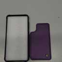 Vinich for Samsung Galaxy S25 Wallet Case with Card Holder, RFID Blocking Credit Slots Kickstand Shockproof Phone Cover Fit for Galaxy S25 6.2" Purple