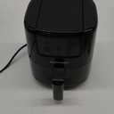CHEFMAN 2 Qt Mini Air Fryer  Digital Space-Saving Compact Air Fryer with Nonstick and Dishwasher Safe Basket, Quick & Easy Meals in Minutes, Features Digital Timer and Shake Reminder  Black