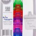 Brite Concepts, Multi-Clips, Plastic, Assorted Bright colors, 5-Count