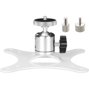 2-Be-Best Projector Mount Mini Projector Ceiling Mount Adjustable Bracket Universal Mounts for Mini Projectors White