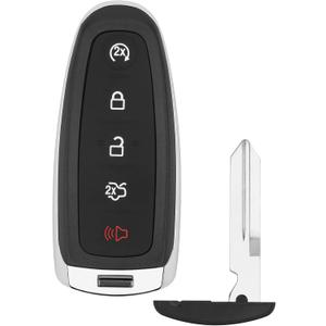 Key Fob Replacement for 2012-2019 Ford Focus/ 11-15 Edge Explorer/ 17-20 Escape/ 15-17 Expedition/ 13-19 Flex Taurus/Lincoln MKS MKT MKX Navigator Car Keyless,M3N5WY8609 M3N5WY8610