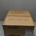Livex Lighting Bannister 4 Light Black Chandelier